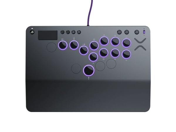 PDP Victrix Pro KO Leverless Fight Stick, Slåssespak, PC, PlayStation 4, PlayStation 5, Makroknapp, Koblet med ledninger (ikke trådløs), USB, USB T... PDP Victrix Pro KO Leverless Fight Stick, Slåssespak, PC, PlayStation 4, PlayStation 5, Makroknapp, Koblet med ledninger (ikke trådløs), USB, USB T...