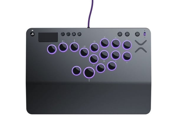 PDP Victrix Pro KO Leverless Fight Stick, Slåssespak, PC, PlayStation 4, PlayStation 5, Makroknapp, Koblet med ledninger (ikke trådløs), USB, USB T...