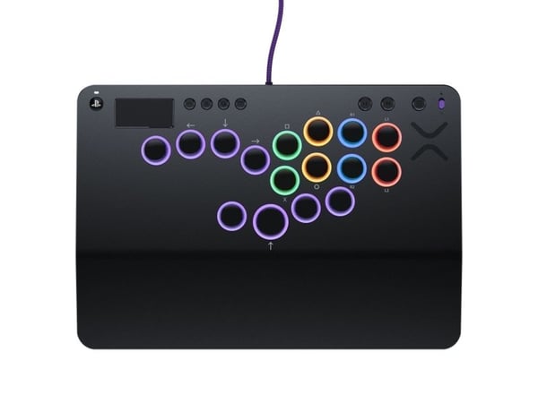 PDP Victrix Pro KO Leverless Fight Stick, Slåssespak, PC, PlayStation 4, PlayStation 5, Makroknapp, Koblet med ledninger (ikke trådløs), USB, USB T...