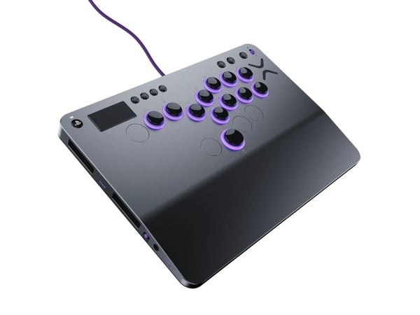 PDP Victrix Pro KO Leverless Fight Stick, Slåssespak, PC, PlayStation 4, PlayStation 5, Makroknapp, Koblet med ledninger (ikke trådløs), USB, USB T...
