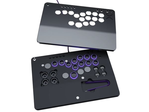 PDP Victrix Pro KO Leverless Fight Stick, Slåssespak, PC, Xbox Series S, Xbox Series X, Makroknapp, Koblet med ledninger (ikke trådløs), USB, USB T...