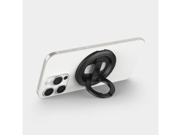 Spigen O-Mag - Holder for mobiltelefon - MagFit - svart