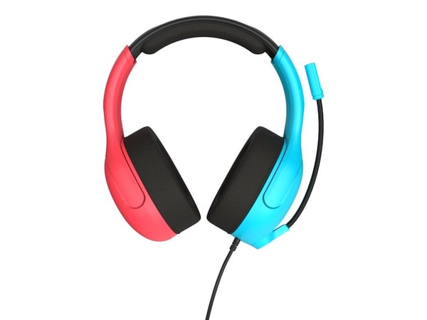 Turtle Beach Airlite Fit, Koblet med ledninger (ikke trådløs), 20 - 20000 Hz, Spilling, 228 g, Hodesett, Svart, Blå, Rød