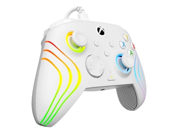 Turtle Beach Afterglow Wave, Gamepad, PC, Xbox, Xbox One, Xbox Series S, Xbox Series X, D-pute, Alternativer-knapp, Flerfarget, Koblet med ledninge...