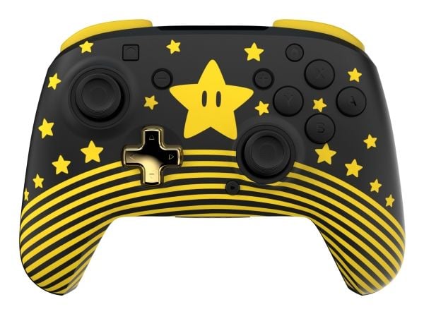 Turtle Beach Rematch - Håndkonsoll - trådløs - Super Mario star - for Nintendo Switch, Nintendo Switch 2, Nintendo Switch Lite, Nintendo Switch OLED
