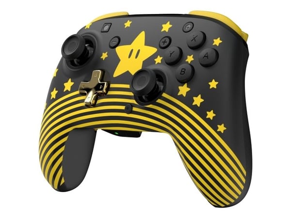 Turtle Beach Rematch - Håndkonsoll - trådløs - Super Mario star - for Nintendo Switch, Nintendo Switch 2, Nintendo Switch Lite, Nintendo Switch OLED