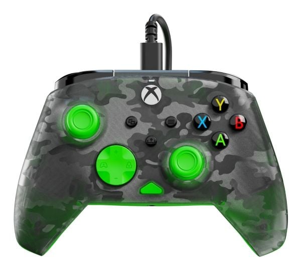 Turtle Beach Rematch Core - Håndkonsoll - kablet - ghost black camo, grønn - for PC, Microsoft Xbox One, Microsoft Xbox Series S, Microsoft Xbox Se...