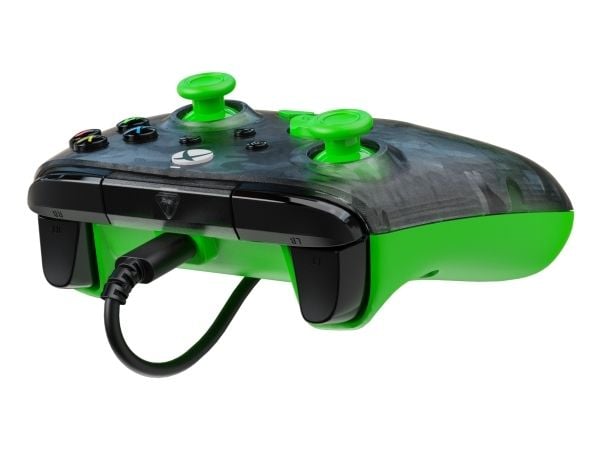 Turtle Beach Rematch Core - Håndkonsoll - kablet - ghost black camo, grønn - for PC, Microsoft Xbox One, Microsoft Xbox Series S, Microsoft Xbox Se...