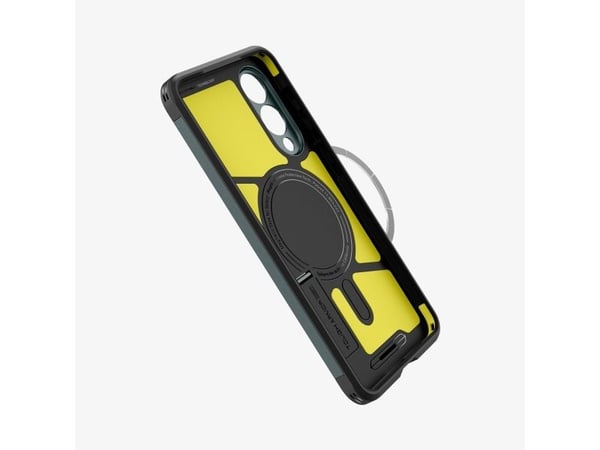 Spigen Tough Armor AI (MagFit), Etui, Samsung, Galaxy S25 Edge, 17 cm (6.7"), Grønn