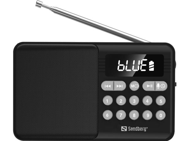Sandberg Speaker Radio FM+BT Recharge