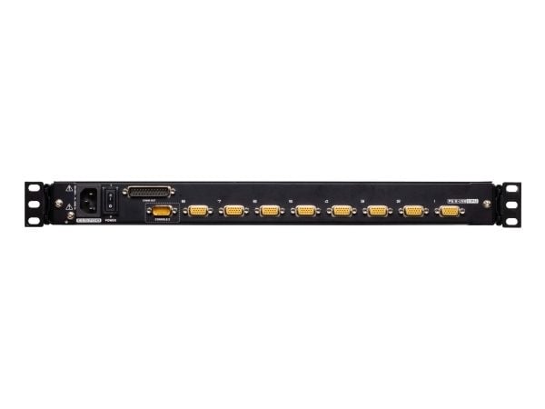 ATEN CL5708MW 43 cm bred LCD KVM-switch, USB-PS/2, VGA, 8 porter, FR-layout