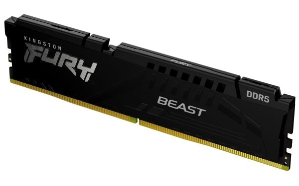 Kingston FURY Beast - DDR5 - modul - 32 GB - DIMM 288-pin - 2800 MHz / PC5-44800 - CL40 - 1.25 V - ikke-bufret - on-die ECC - svart