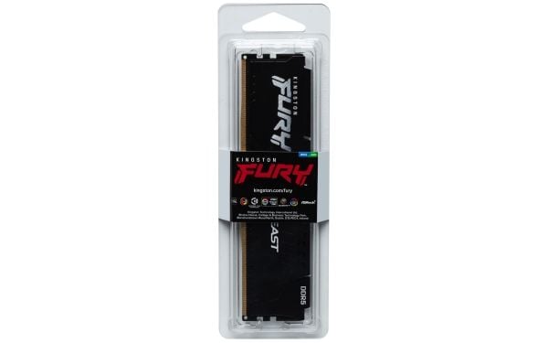 Kingston FURY Beast - DDR5 - modul - 64 GB - DIMM 288-pin - 2800 MHz / PC5-44800 - CL40 - 1.25 V - ikke-bufret - on-die ECC - svart