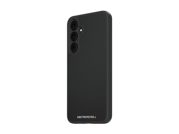 PanzerGlass HardCase - Black Edition - bagsidecover til mobiltelefon - D3O Bio - sort - for Samsung Galaxy A55