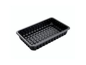Bakke K 81-43S 262x162x42 mm MO-PP Sort,324 stk/krt