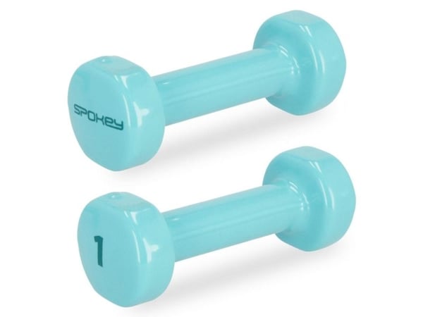 Sett med vinylmanualer Spokey SHAPE 2 x 1 kg