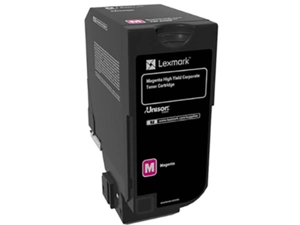 Lexmark - Høy ytelse - magenta - original - tonerpatron LCCP, Lexmark Corporate - for Lexmark CS725de, CS725dte