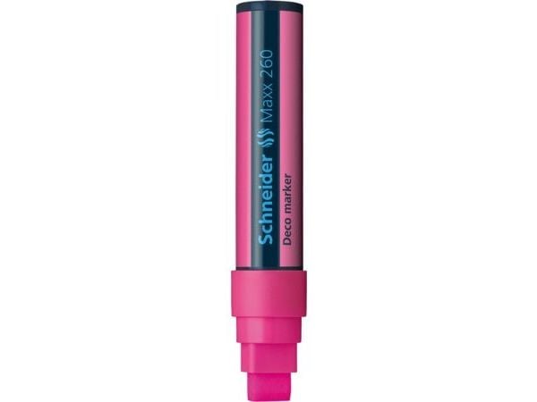 Schneider liitumerkintä Maxx 260 5,0 - 15,0 mm Vaaleanpunainen väri