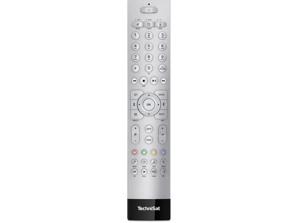 TechniSat TechniControl II, SAT, TV, Trykknapper, Sølv