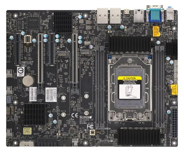 Supermicro hovedkort H13SRA-TF - Hovedkort - AMD TRX50 (MBD-H13SRA-TF-B)