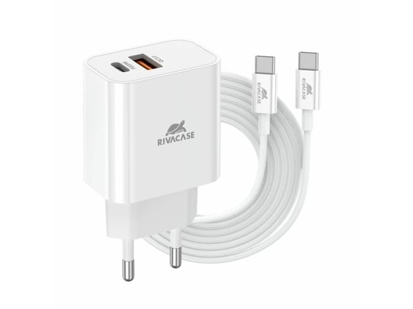 RivaCase MOBILE CHARGER WALL/Baltas PS4102 WD4 RIVACASE laturi RIVACASE laturi