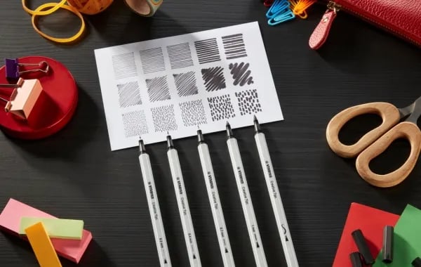 STABILO Creative tips ARTY, 50 styck, Multifärg