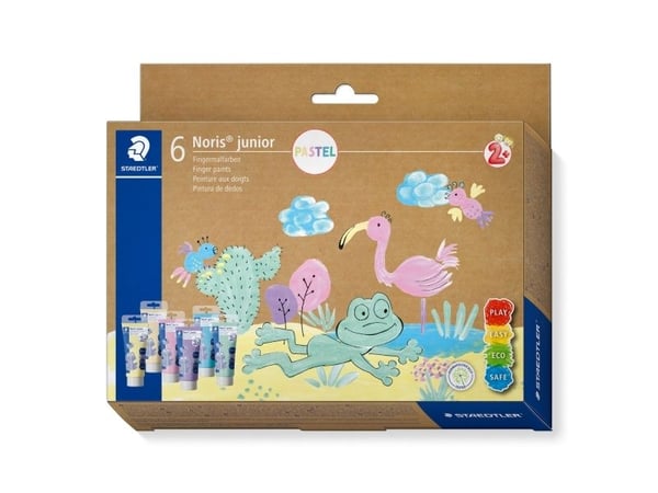 Staedtler 8816P C6, Blå, Mint, Orange, Rosa, Lila, Gul, Pastellfärg, Smet (substans), 6 styck |