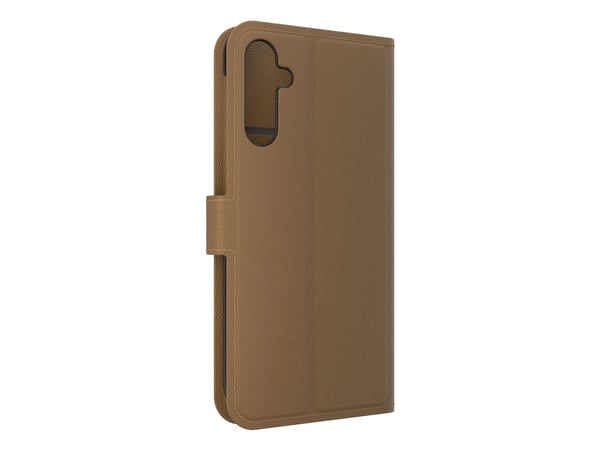 Zagg - Flipdeksel for mobiltelefon - PU-lær (termoplastisk polyuretan + polykarbonat) - brun - for Samsung Galaxy A55
