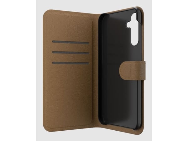 Zagg - Flipdeksel for mobiltelefon - PU-lær (termoplastisk polyuretan + polykarbonat) - brun - for Samsung Galaxy A55