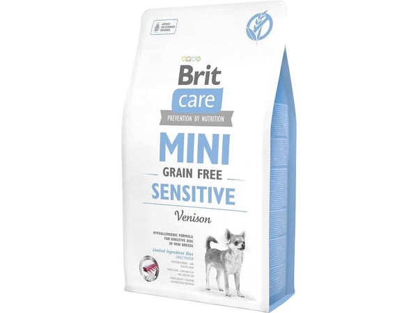 Brit Care Sensitive Grain Free Venison, Voksen, X-small (< 4kg), Viltkjøtt, 2 kg
