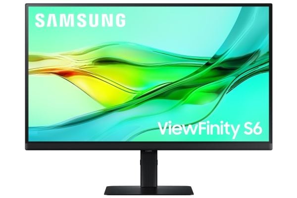 Samsung ViewFinity S6 S27D602USU - LED-skjerm - USB - 27" - 2560 x 1440 QHD @ 100 Hz - IPS - 350 cd/m² - 1000:1 - HDR10 - 5 ms - HDMI, 2xDisplayPor...