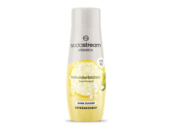 SodaStream 1024269490, Smak till kolsyremaskin, Grön, Vit, Gul, Fläderblom, 440 ml, 9 l, 1 styck