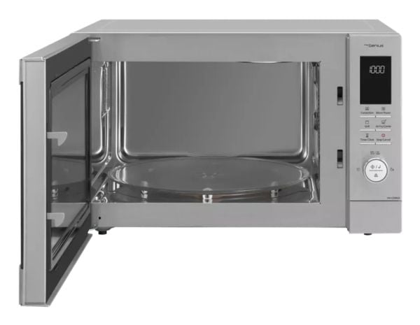 Panasonic NN-CD88, Benkeplate, Kombinasjon mikrobølge, 34 l, 1000 W, Innebygd skjerm, LED