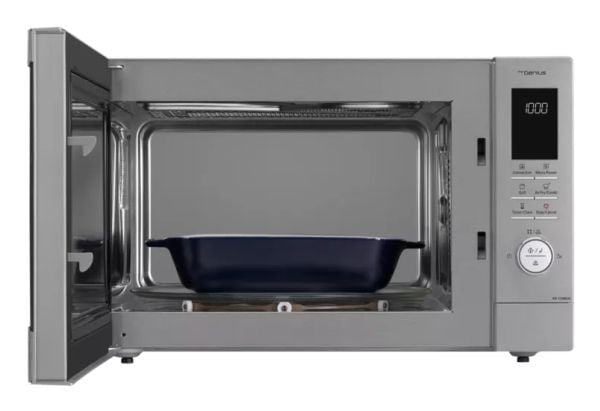 Panasonic NN-CD88, Benkeplate, Kombinasjon mikrobølge, 34 l, 1000 W, Innebygd skjerm, LED