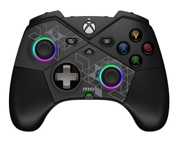 MSI FORCE PRO W CONTROLLER, Pad-ohjain, Android, PC, Xbox One S, Xbox One X, Xbox Series S, Xbox Series X, Takanuppi, D-pad, Makropainke, Virtapain...