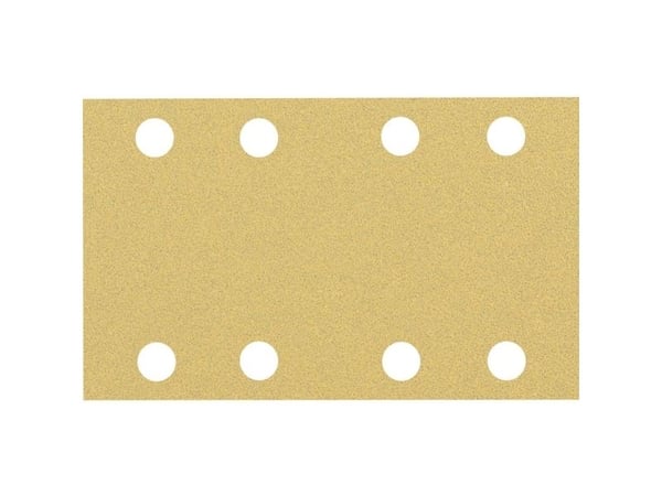 Bosch tarvikkeet 2608901662 Hiekkapaperi oskilloivaan hiomakoneeseen Hiekkakoko 80 (L x S) 133 mm x 80 mm 50 kpl