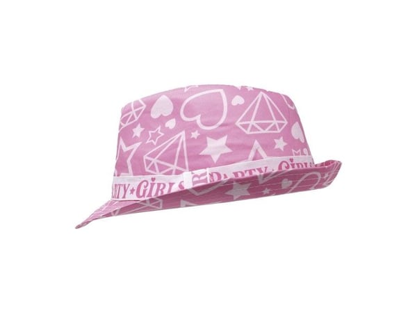 Pink party girls-hatt