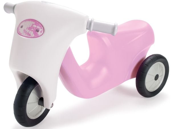 Dantoy prinsesse-motorsykkel med gummihjul