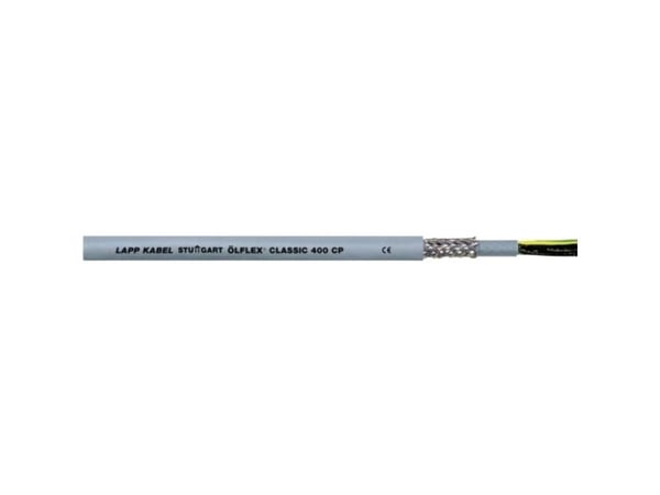 Lapp ÖLFLEX CLASSIC 400 CP, Keskijännitekaapeli, Harmaa, Polyvinyylikloridi (PVC), Polyvinyylikloridi (PVC), Kupari, 2.5 mm²