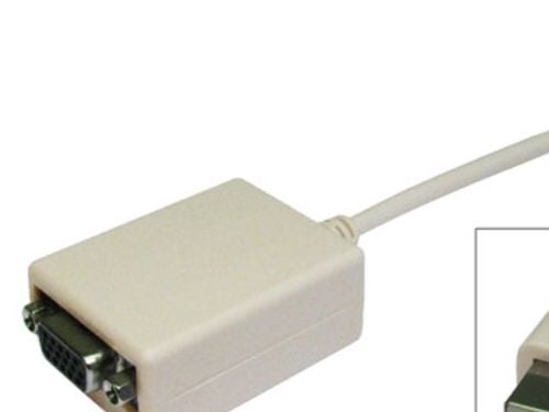 MicroConnect - VGA-adapter - Mini DisplayPort (hann) til HD-15 (VGA) (hunn) - 15 cm