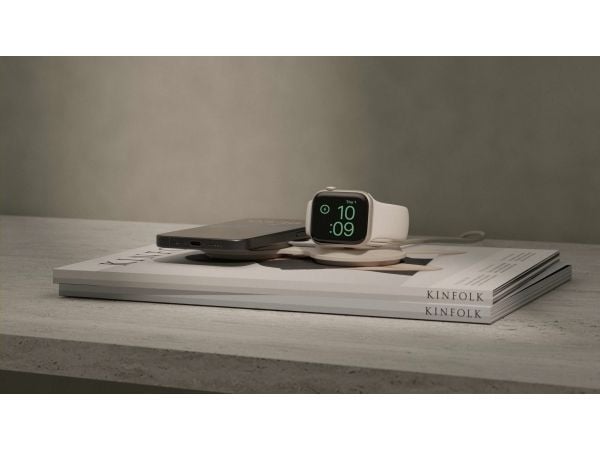 Native Union Voyage 2-In-1, Innendørs, USB, Trådløs lading, Lysegrå