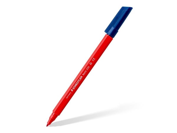 Staedtler 326 C10 E1, Assorterte farger, Flerfarget, 1 mm, Ultrafin, Polypropylen (PP), Sekskantet