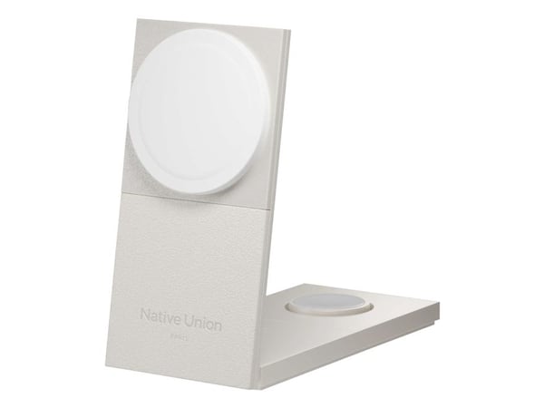 Native Union Rise 3-In-1 Qi2, Innendørs, USB, Trådløs lading, 2 m, Lysegrå