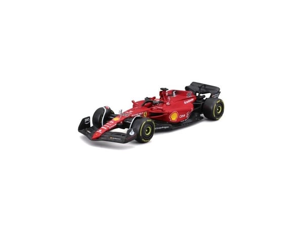 BBURAGO Ferrari Racing – 2023 #16, Sportsbil, Montert på forhånd, 1:43, Ferrari Racing, Alle kjønn, Metall, Plast
