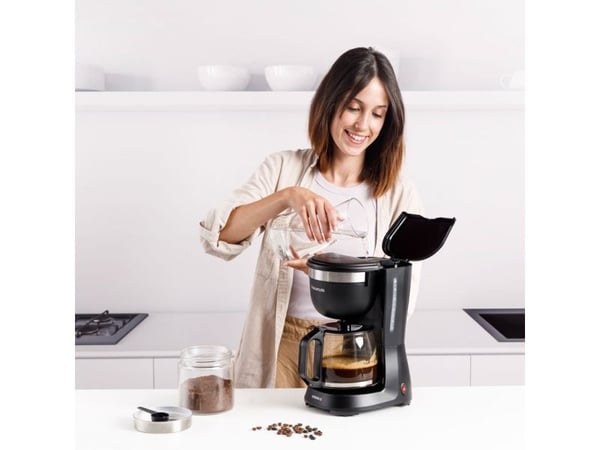 Taurus VERONA 12, Kaffebrygger (drypp), 1,25 l, Malt kaffe, 680 W, Sort