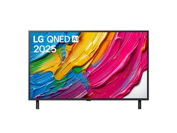 LG 43QNED80A6A - 43" Diagonalklasse QNED80 Series LED-bakgrunnsbelyst LCD TV - QNED AI - Smart TV - webOS - 4K UHD (2160p) 3840 x 2160 - HDR - Edge...