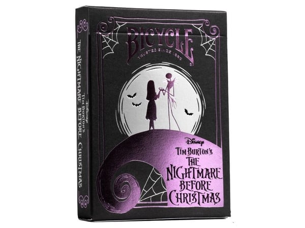 Tim Burton Nightmare Before Xmas sykkel-kort