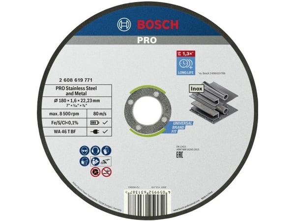 Bosch LEIKKAUSSAHA STDI 180X22,2X1,6MM
