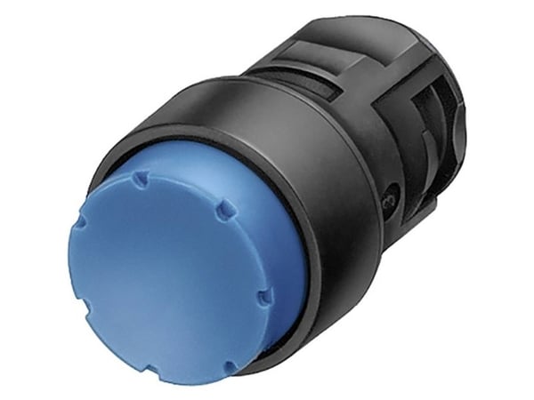 Siemens 3SB20010LE01 Lys trykknapp Frontring i plast, høy knapp Svart, Grønn 1 stk Piece