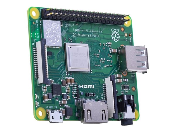 Raspberry Pi Model A+, 1400 MHz, BCM2837B0, 0,512 GB, DDR2-SDRAM, MicroSD (TransFlash), 802.11b, 802.11g, Wi-Fi 4 (802.11n), Wi-Fi 5 (802.11ac)